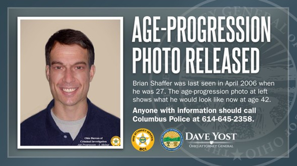 Brian Shaffer Age Progressed Photo